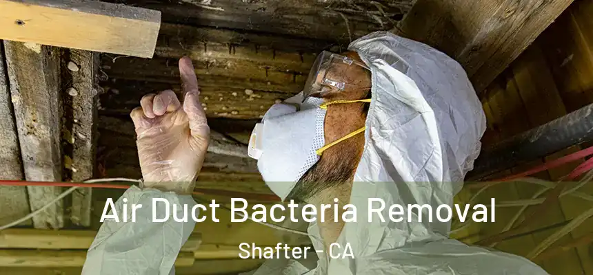 Air Duct Bacteria Removal Shafter - CA