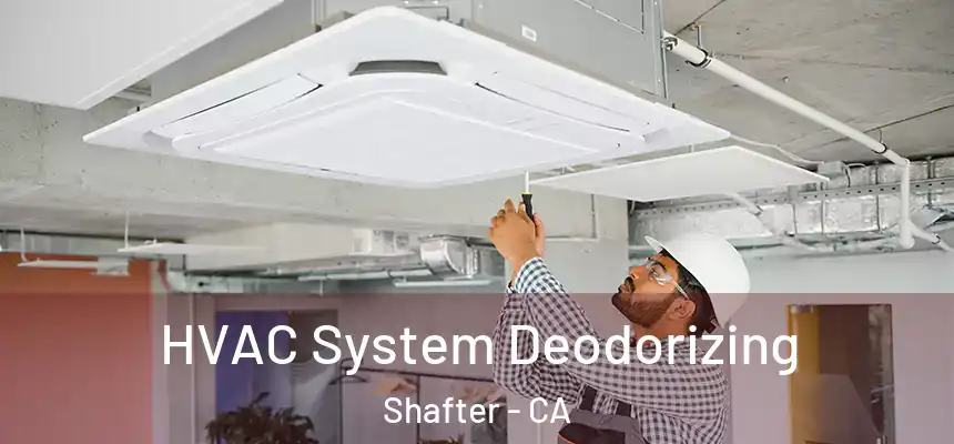  HVAC System Deodorizing Shafter - CA